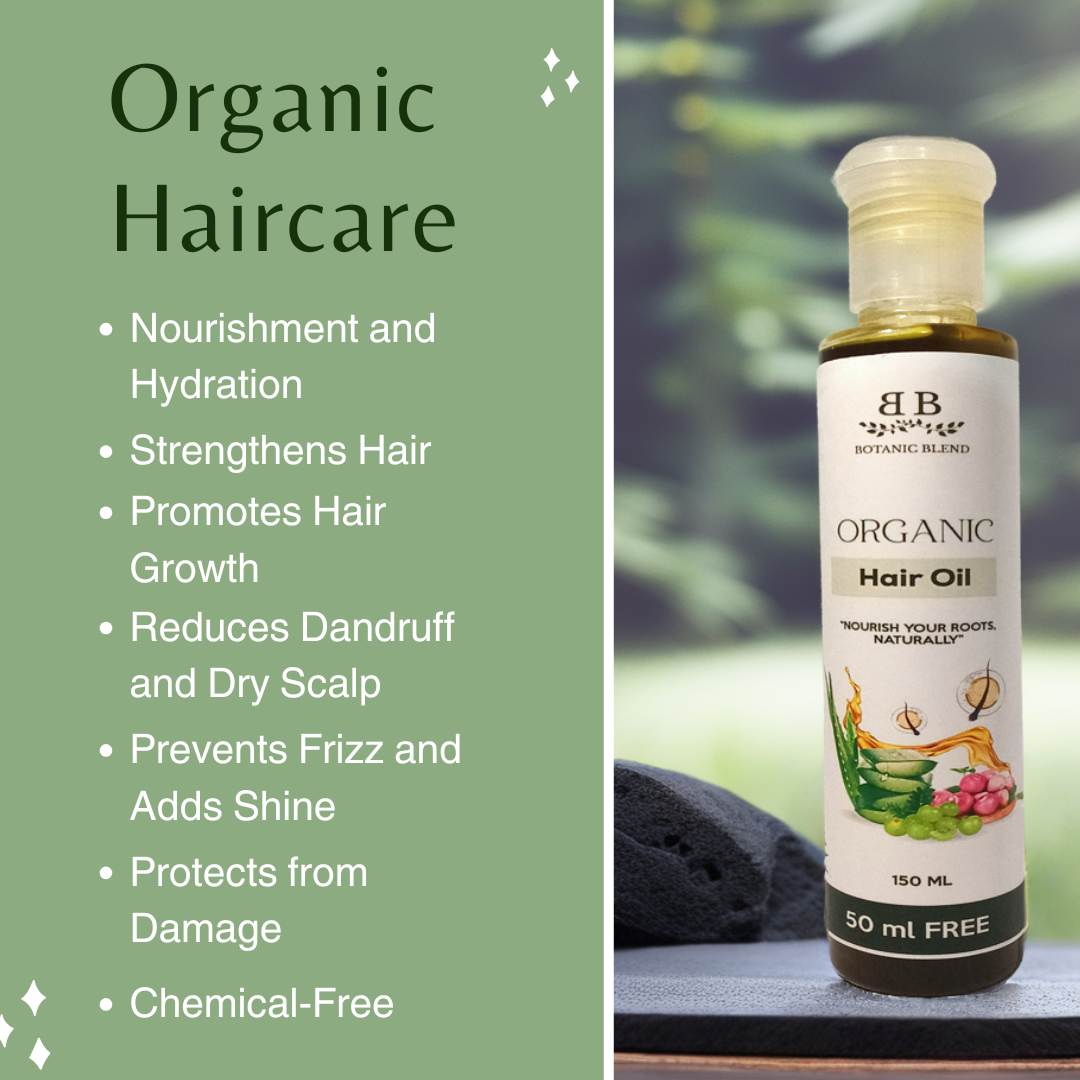 Botanic Blend Organic Hair Oil