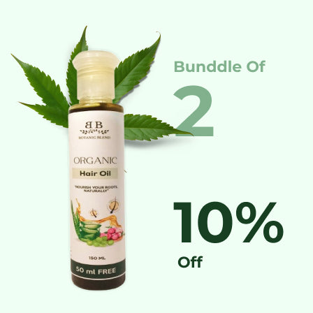 Botanic Blend Organic Hair Oil (Bundle of 2)