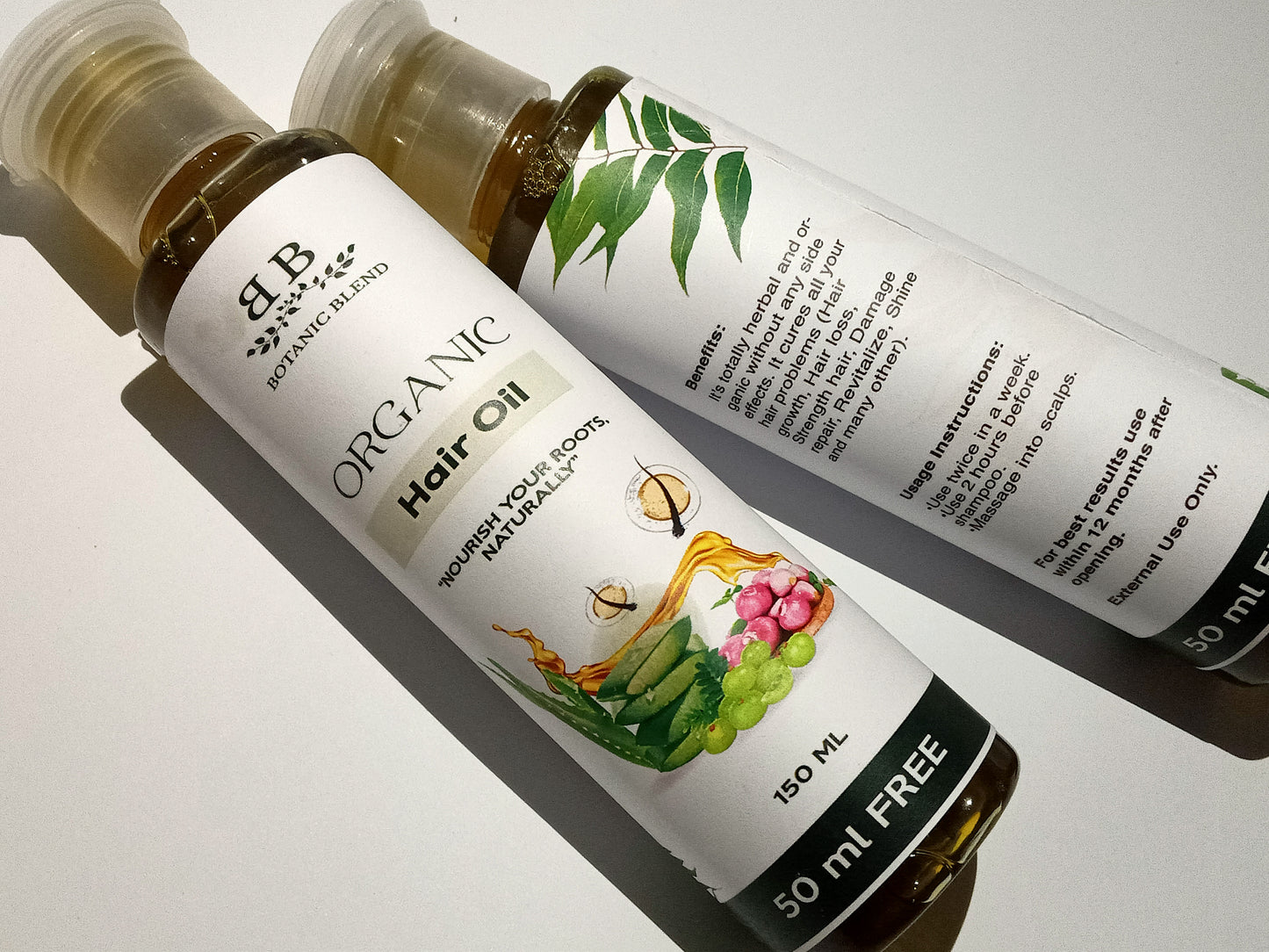 Botanic Blend Organic Hair Oil (Bundle of 2)