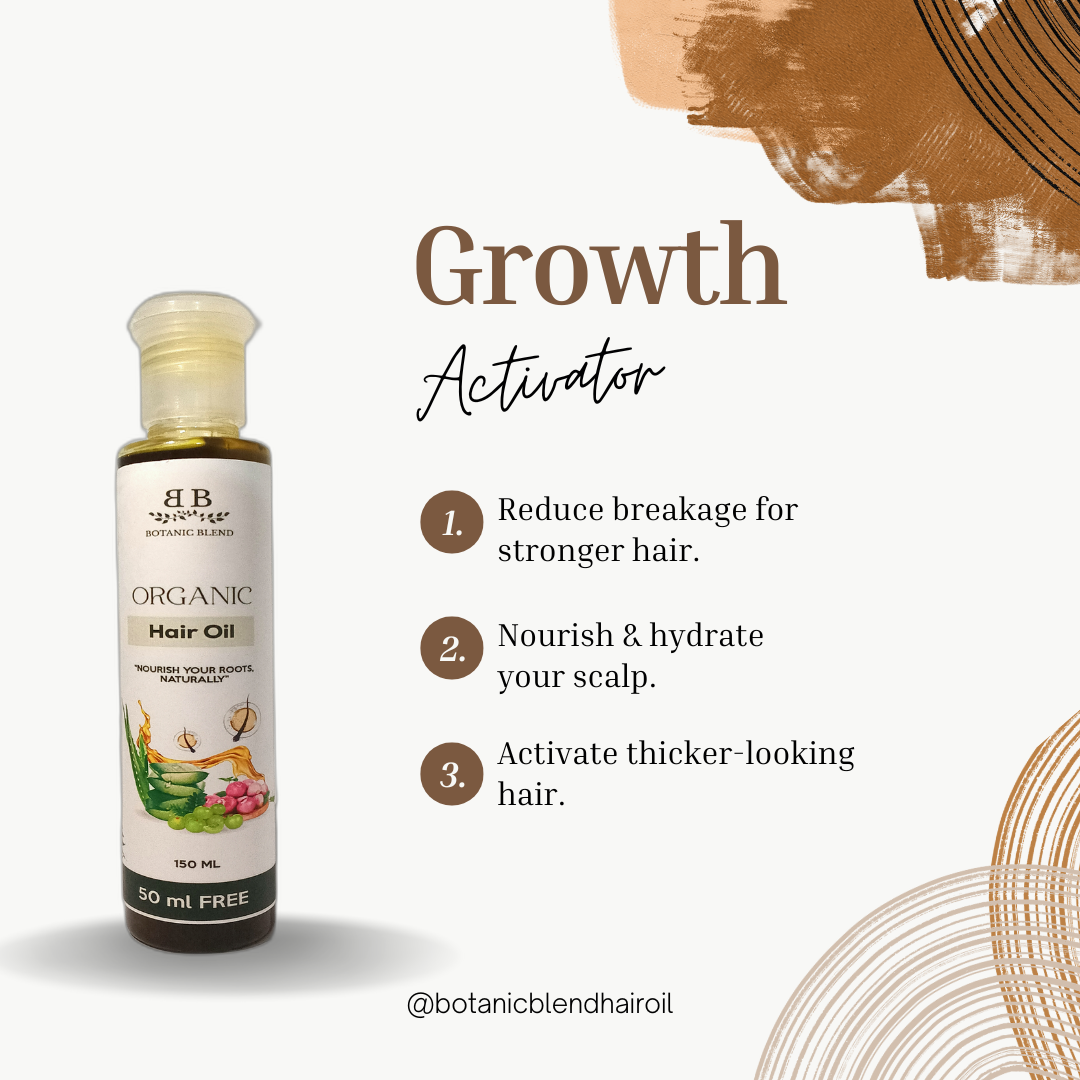 Botanic Blend Organic Hair Oil (Bundle of 2)